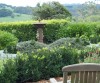 Garden View of Fountain